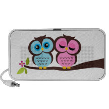 Lovely Owls Mp3 Speaker