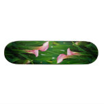 Lovely Pink calla lily Custom Skateboard