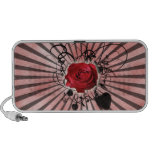 lovely red rose Speakers