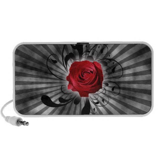 lovely red rose Speakers
