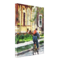 Lovely Spring Day for a Ride Canvas Print
