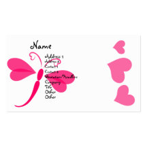 Loverly Dragonfly Business Cards