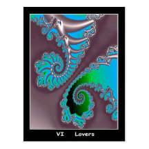 Lovers Tarot Card Postcards
