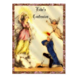 Love's Confession Customisable  Postcard