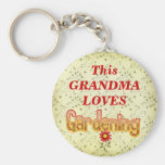Loves Gardening Key Chains