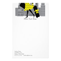 Loves the City Stationery Paper
