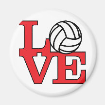 LoveVB-red Fridge Magnet