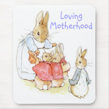 Loving Motherhood, Beatrix Potter Mouse Pad