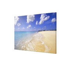 Low Bay Beach, Barbuda, Antigua Gallery Wrapped Canvas