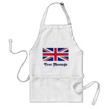 Low Cost Union Jack Flag Crafts Cook Chef Apron