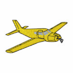 Low-wing Plane Embroidered Hooded Sweatshirt