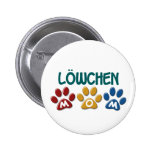 LOWCHEN Mum Paw Print 1 Pinback Buttons