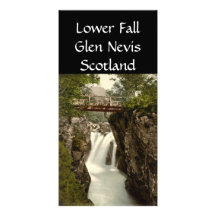 Lower Fall, Glen Nevis, Fort William, Scotland Photo Card