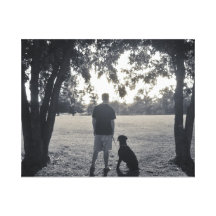 loyalty stretched canvas print