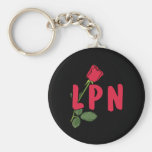 LPN Rose Keychain