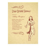 Luau Bridal Shower Invitations