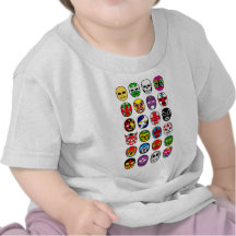 Lucha Libre Mask wrestler Mexican Wrestling Shirts