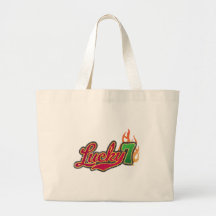 Lucky 7 - Good Luck Tote Bags