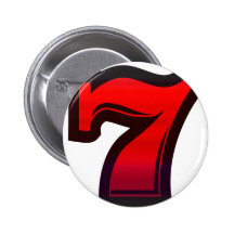 Lucky 7s pinback button