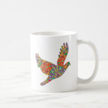 LUCKY Angel Bird Coffee Mugs