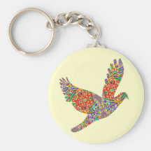 LUCKY Angel Bird Keychain