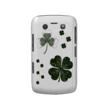 Lucky Clover Blackberry Case