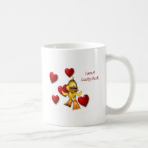 Lucky Duck Love Mug