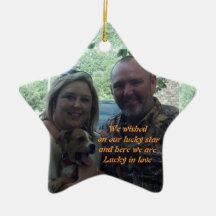 lucky in love lucky star ornament