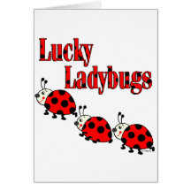 Lucky Little Ladybugs Cards