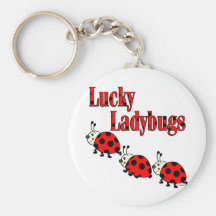 Lucky Little Ladybugs Keychains