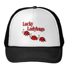 Lucky Little Ladybugs Mesh Hats