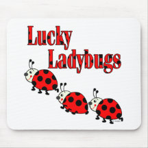 Lucky Little Ladybugs Mouse Pads