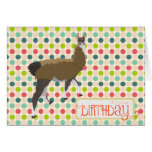Lucky Llama Birthday  Card
