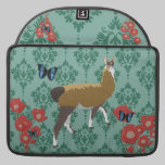 Lucky Llama Jaded Damask Macbook Sleeve macbook sleeves