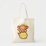 Lucky Monkey Tote Bags