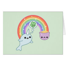 Lucky Narwhal Card