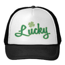 Lucky (Shamrock) Trucker Hat