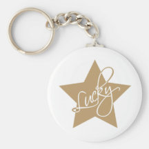 Lucky star key chain
