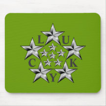 LUCKY STARS MOUSEPAD