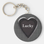 Lucky Stole My Heart Keychain
