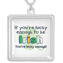 Lucky To Be Irish Necklace