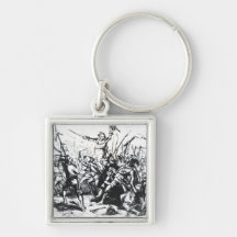 Luddite Rioters Key Chains