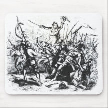 Luddite Rioters Mouse Pads