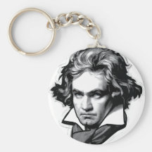 Ludwig van Beethoven Keychain