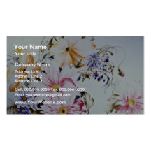 Lugdunum Yellow flowers Business Cards