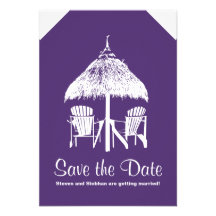 Luggage Tag to Jamaica Personalised Invitation