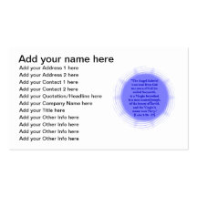 Luke 1: 26 - 27 business card templates