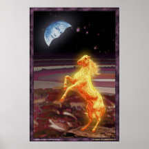 Lunar Attraction (weird edition) Posters