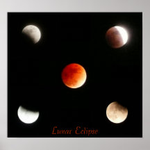 Lunar Eclipse Posters