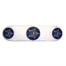 Lunar Goddess Pentagram Skateboard